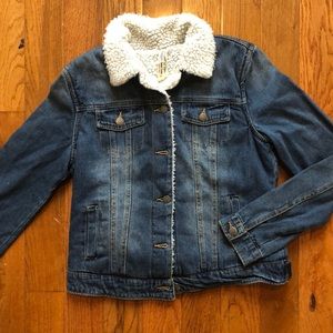 Tilly’s Fluffy Jean Jacket